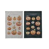 HWN 28" Cotton/Linen Printed Tea Towel, 2 Styles
