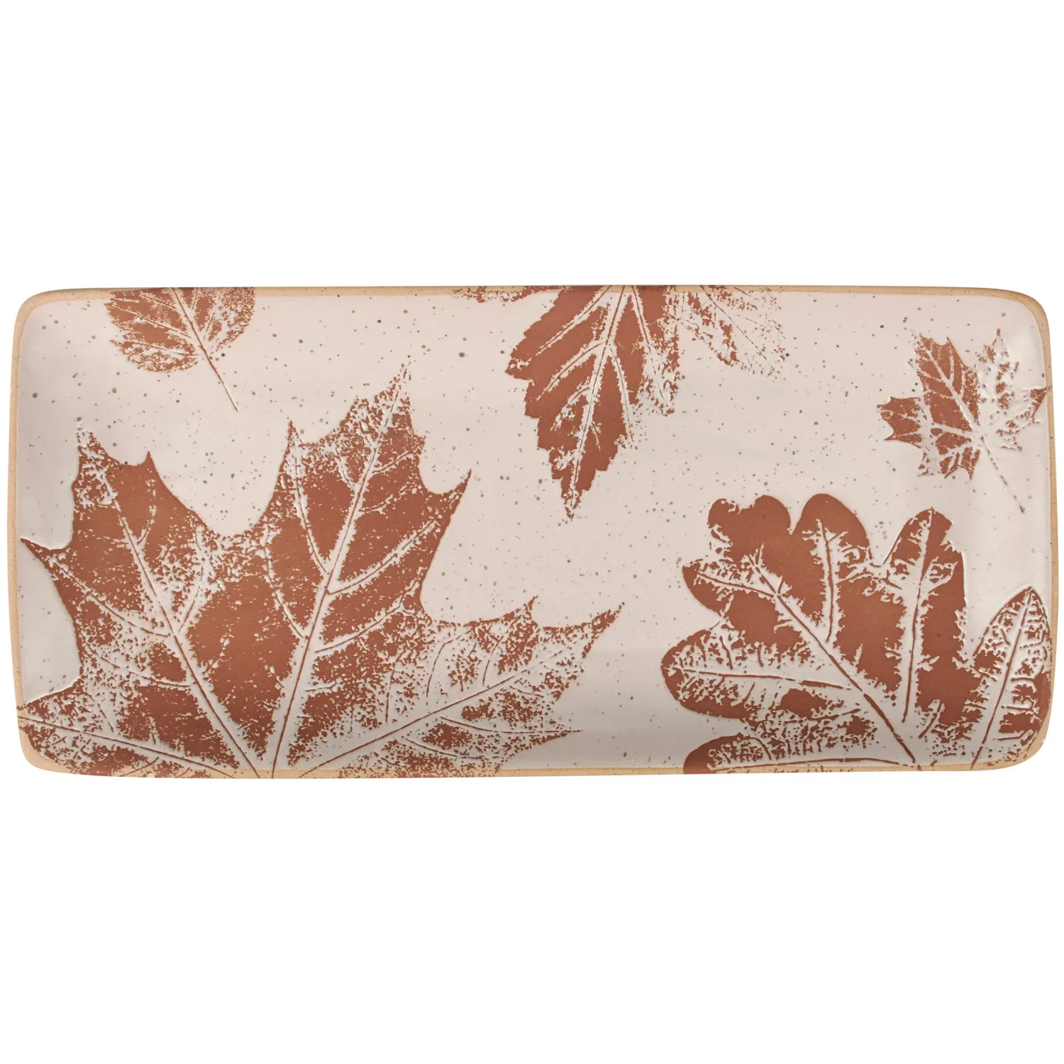 Fall Platter Rectangular Fall Leaves