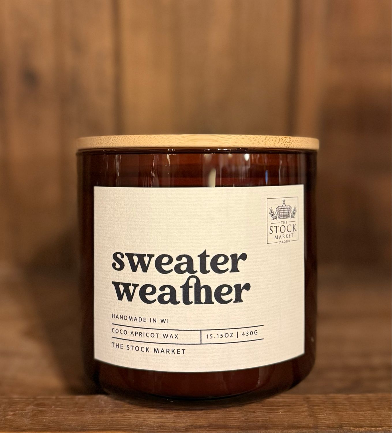 Sweater Season Large Jar