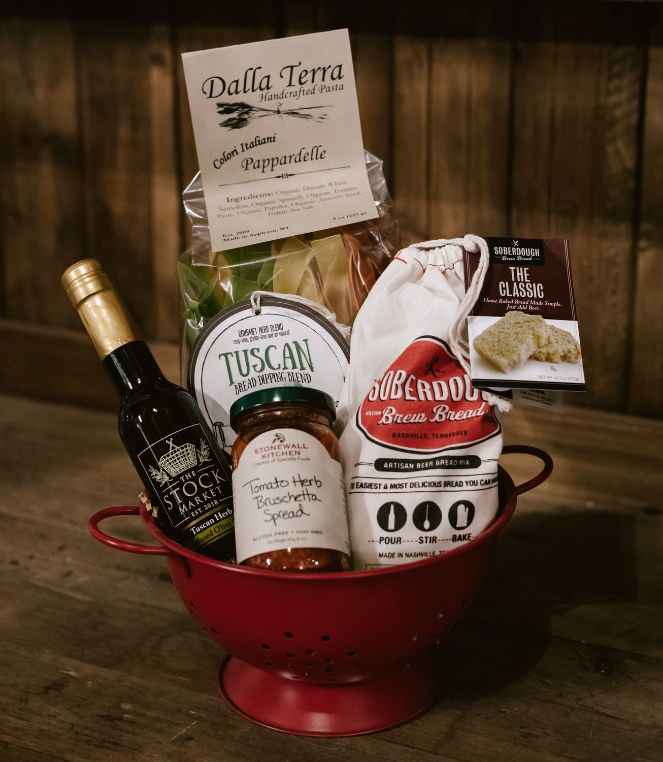Gift Basket | Bon Appetit! Colander Edition
