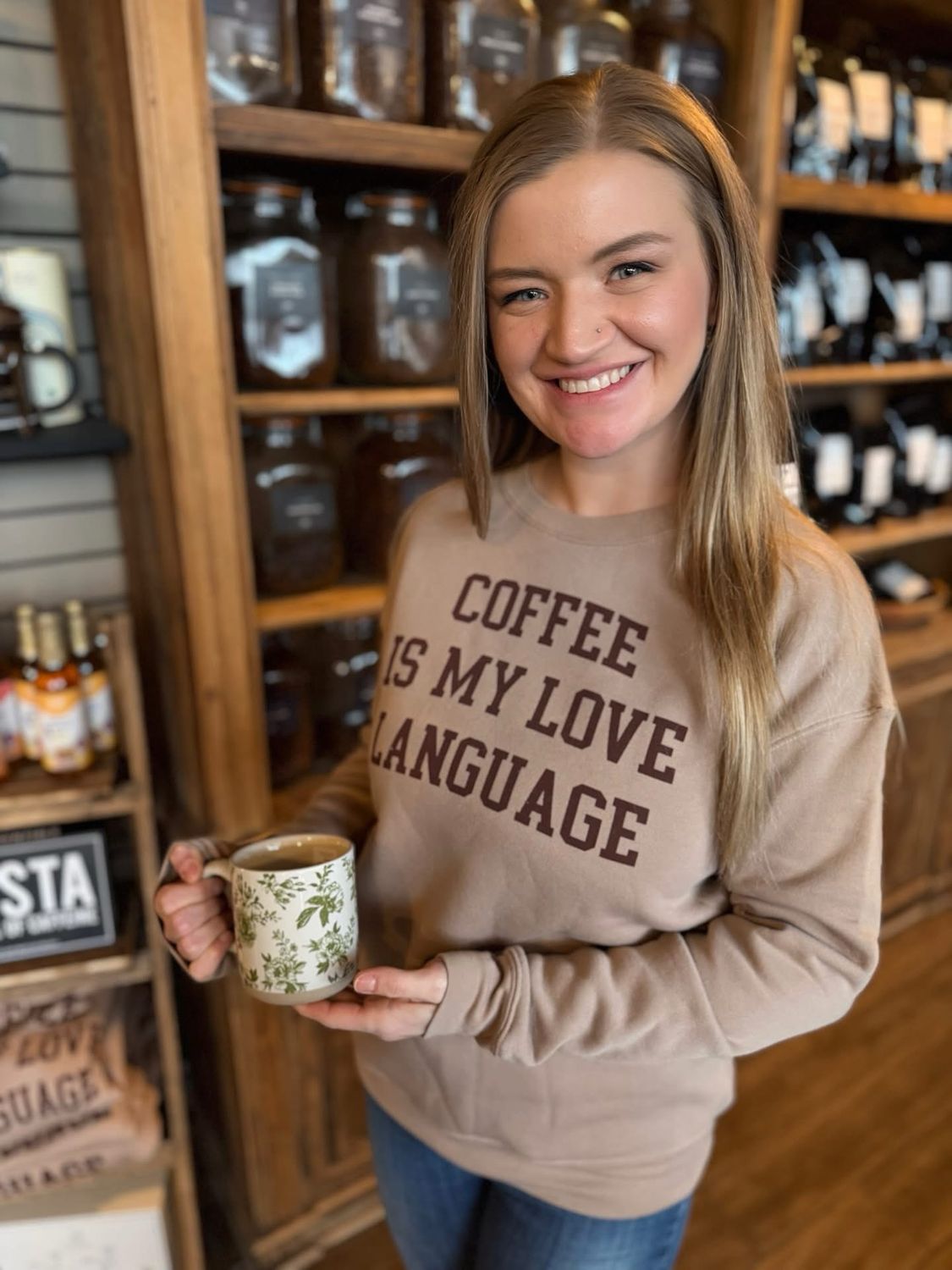 Crewneck Coffee Is My Love Language