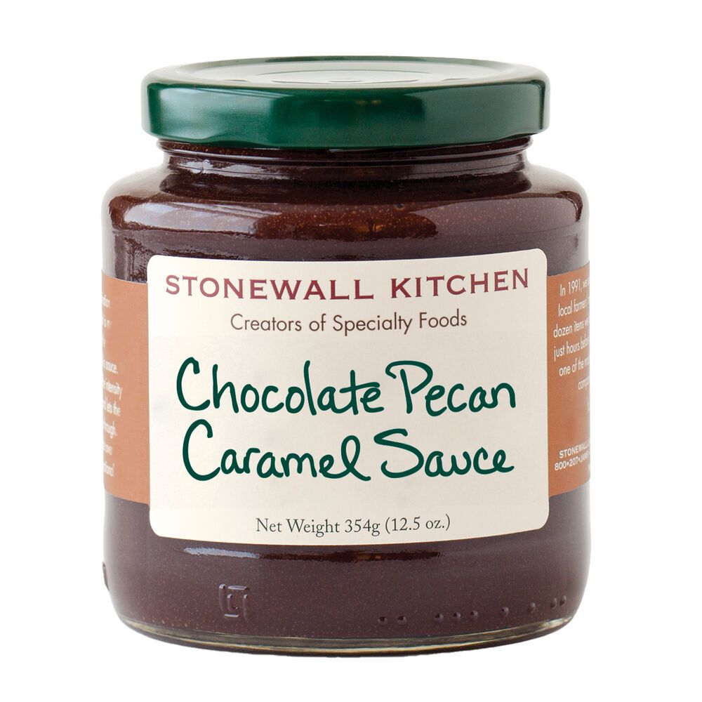 Dessert Sauce Chocolate Pecan Caramel
