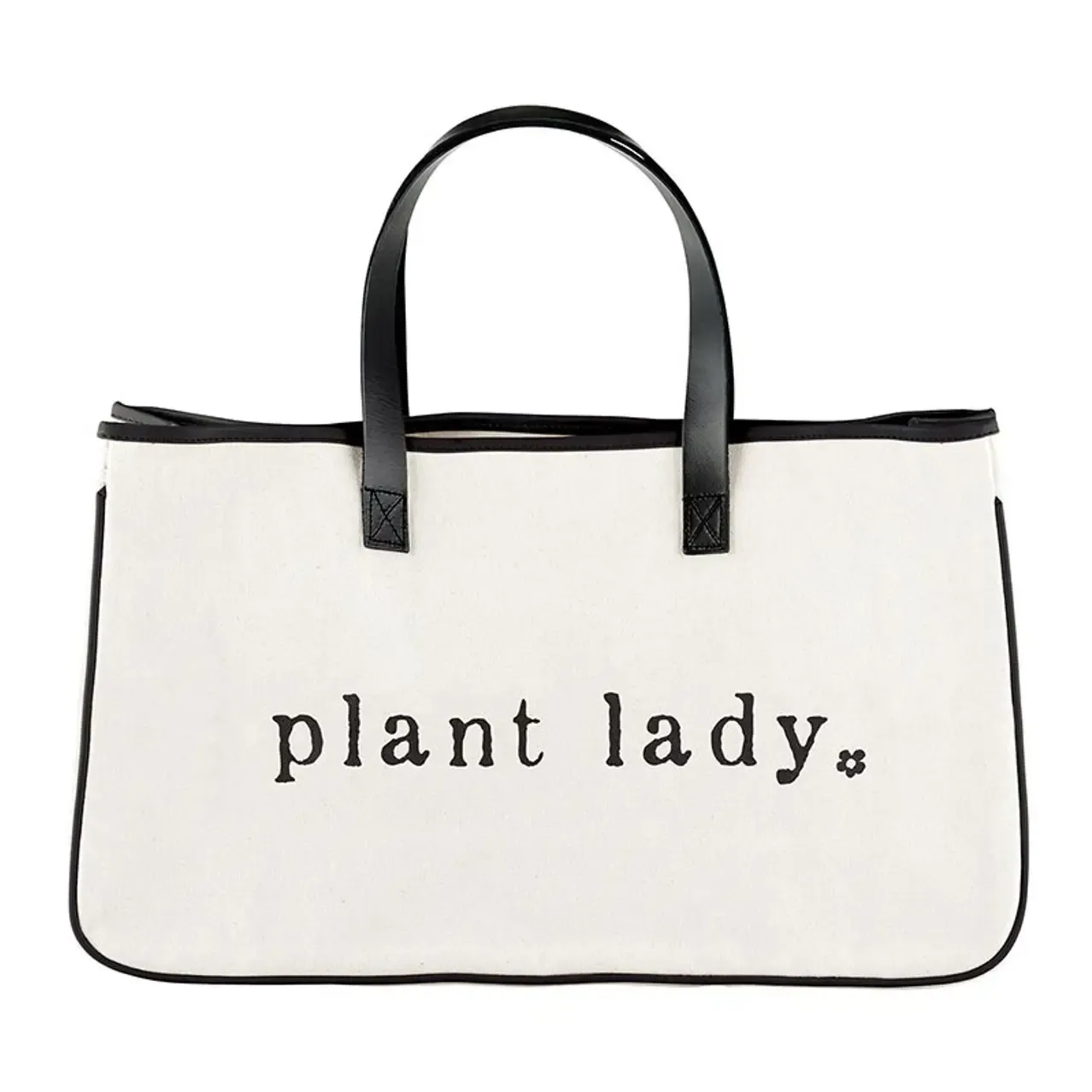 Canvas Tote Plant Lady