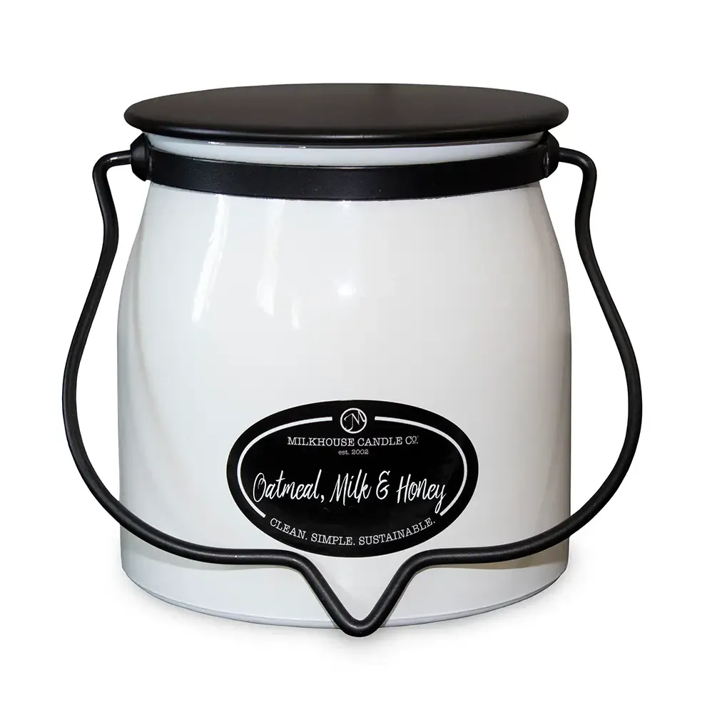 Candle 16oz Butter Jar