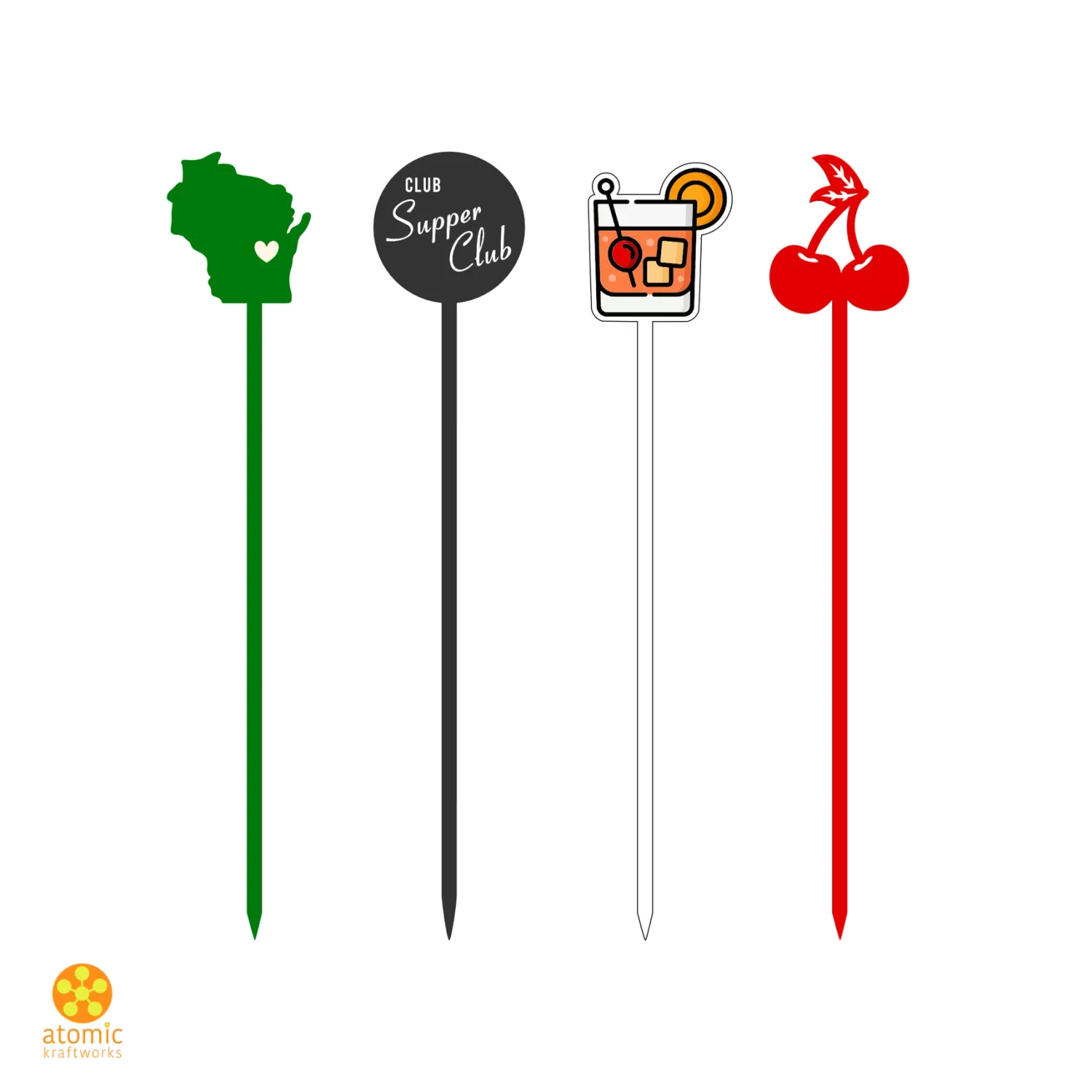 Wisconsin Supper Club Old Fashioned Picks