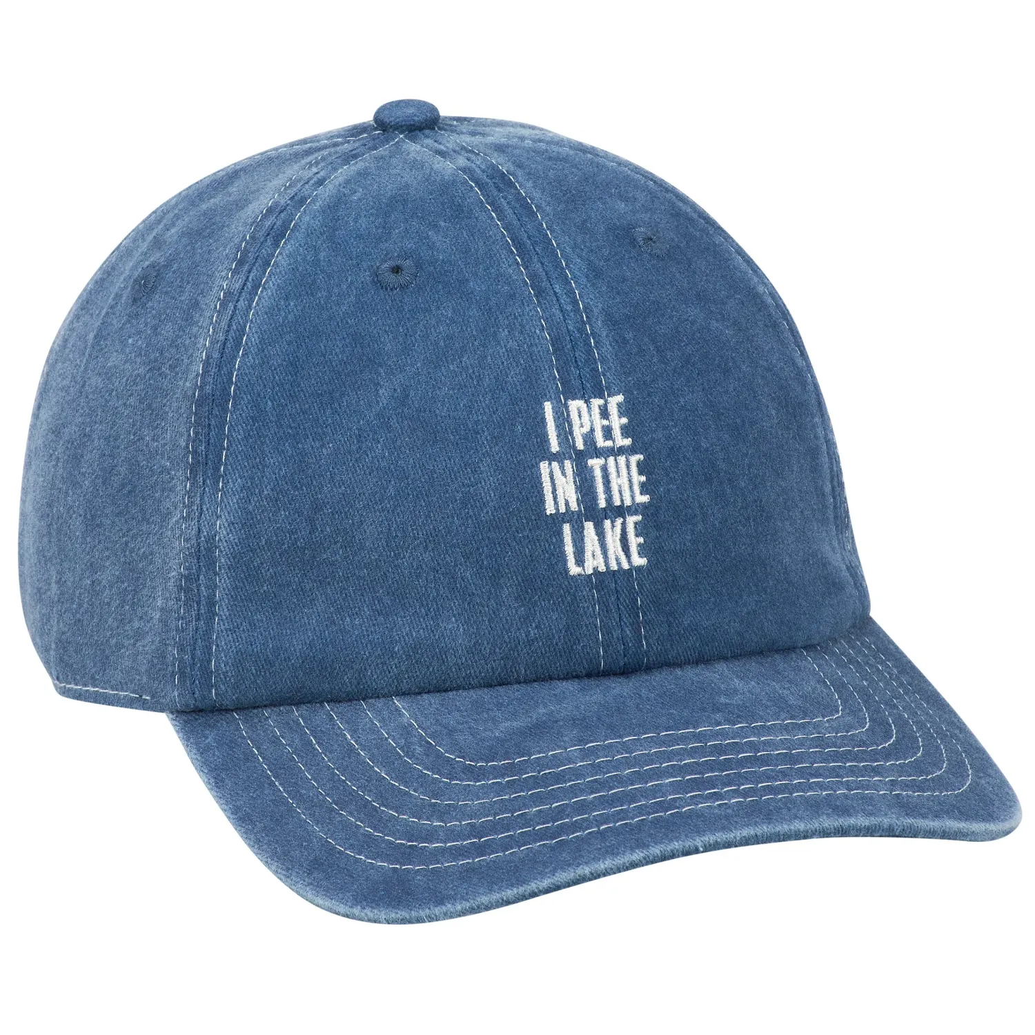 Baseball Cap In The Lake