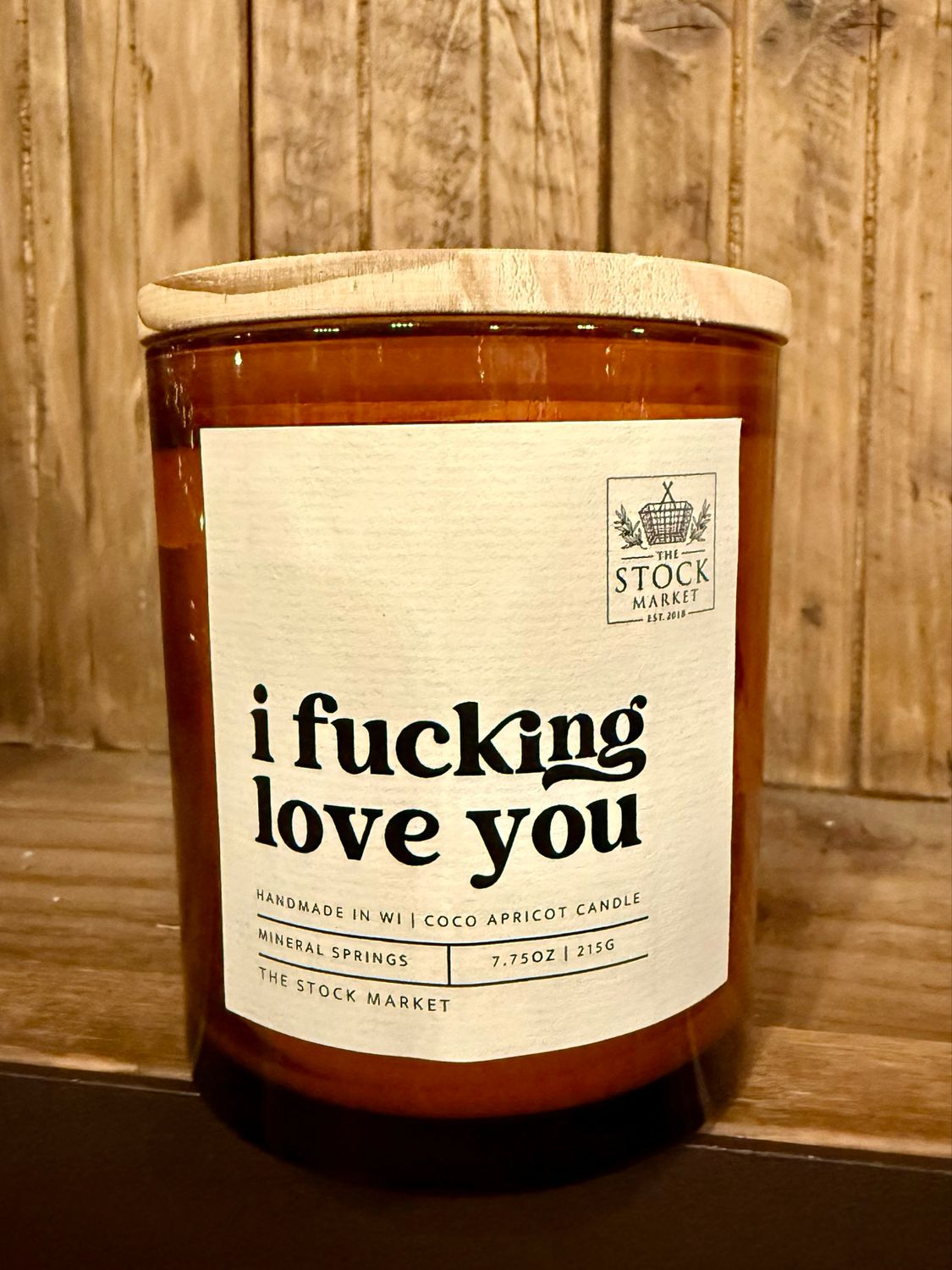 I Fucking Love You Jar