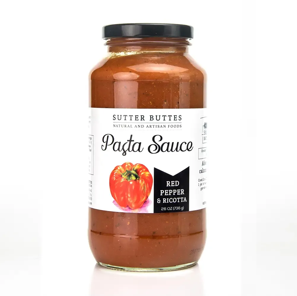 Roasted Red Pepper Ricotta Pasta Sauce
