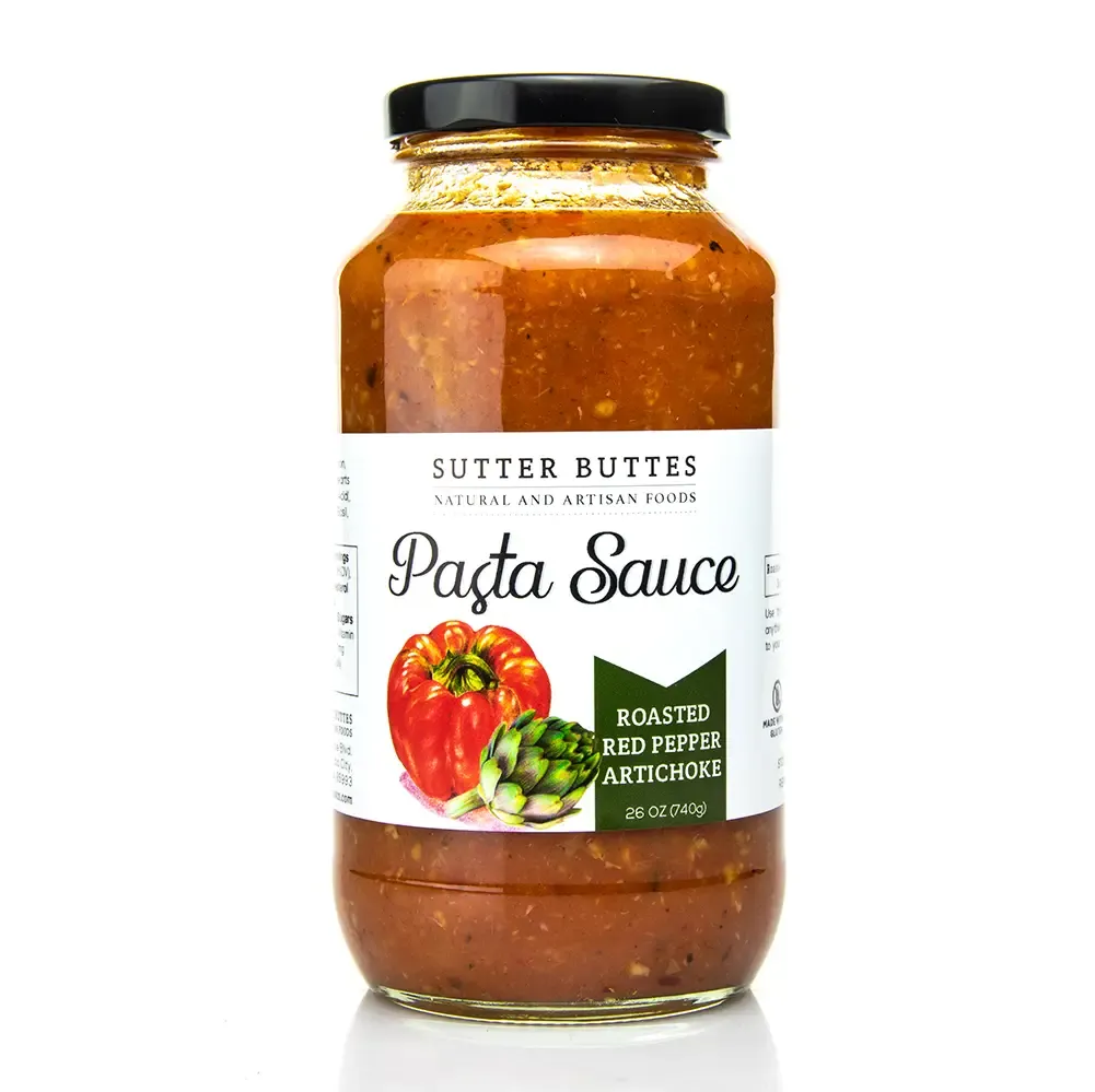 Roasted Red Pepper Artichoke Pasta Sauce