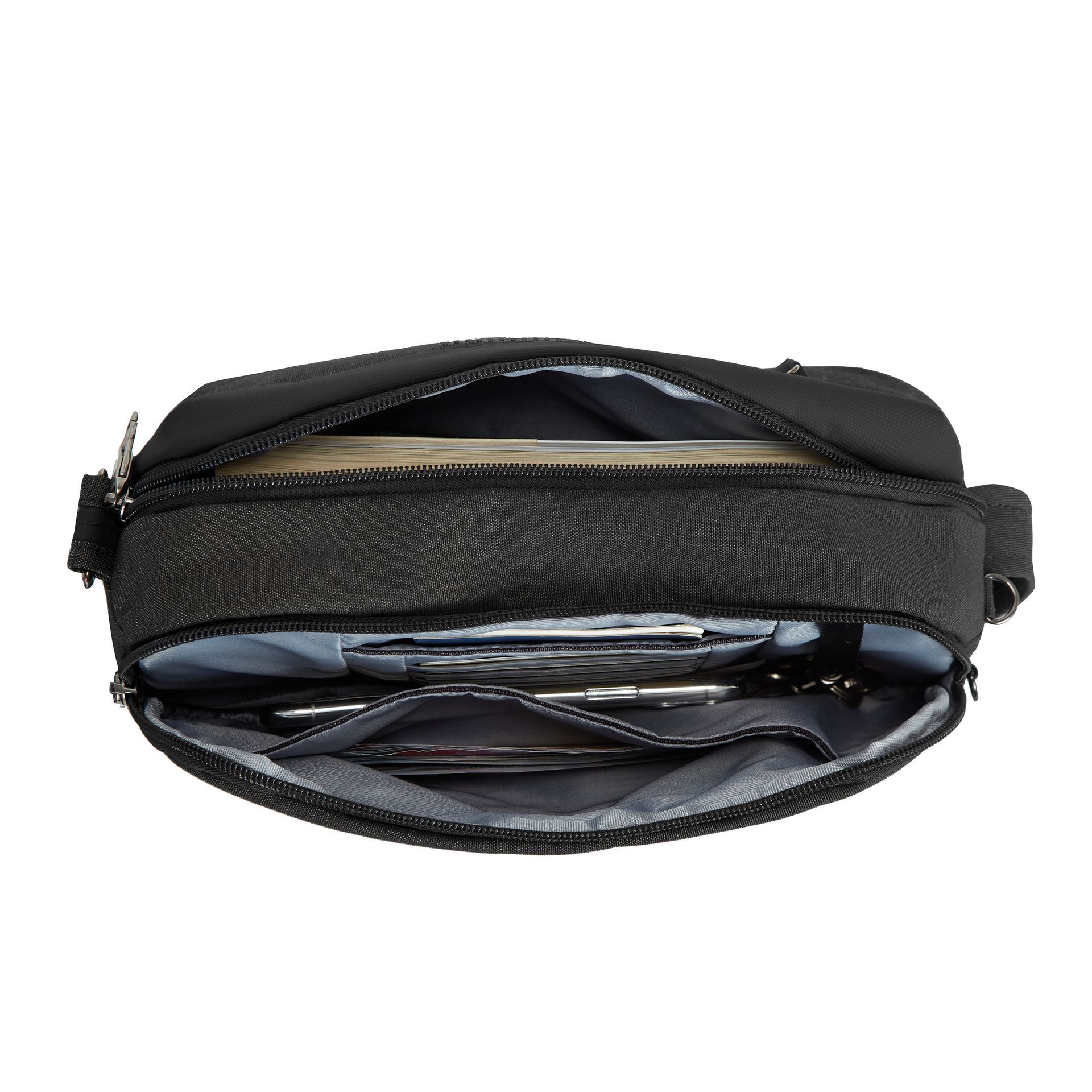 Metro Anti-Theft Dome Crossbody/Black