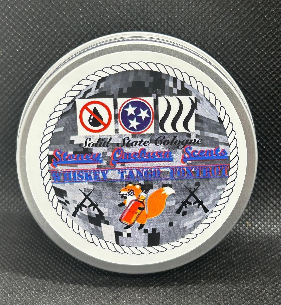 Whiskey Tango Foxtrot (WTF) Solid State Cologne