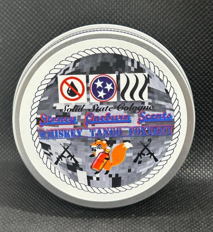 Whiskey Tango Foxtrot (WTF) Solid State Cologne