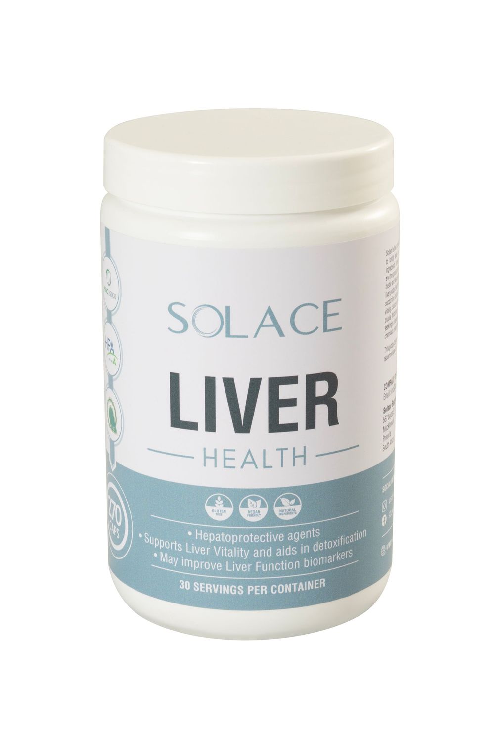 Solace Liver Health 270 Caps