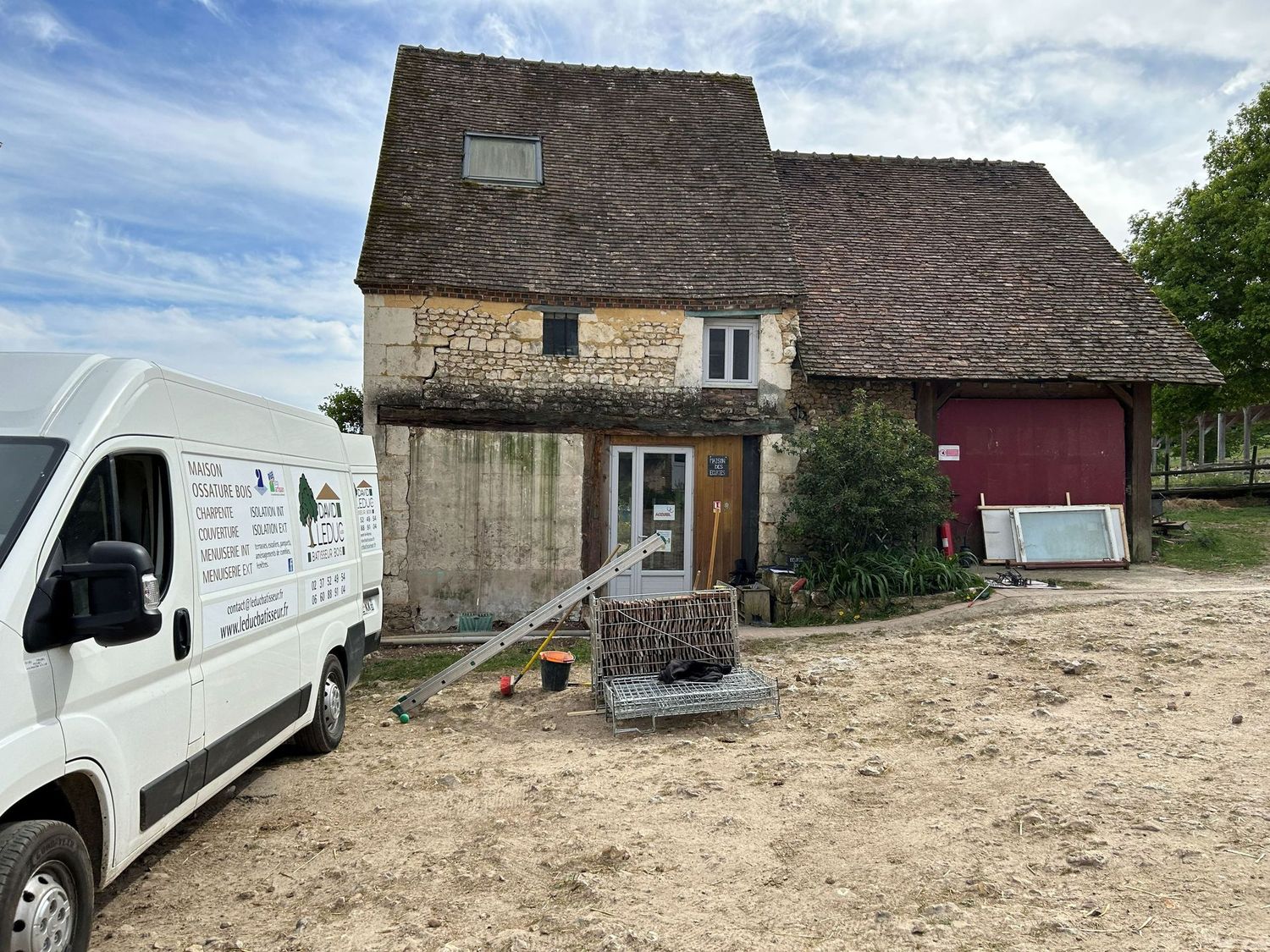 Rénovation de toiture Avant/Après