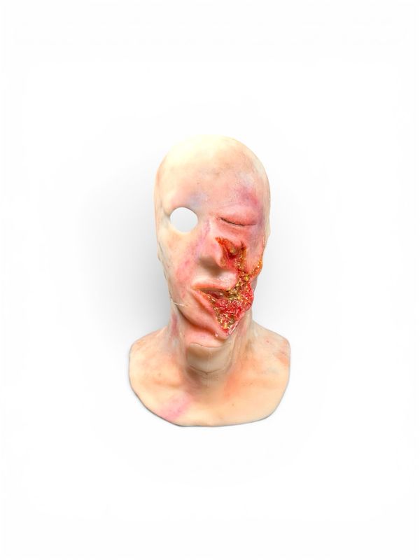 Gesichtsmaske Sprengverletzung für Koniotomie