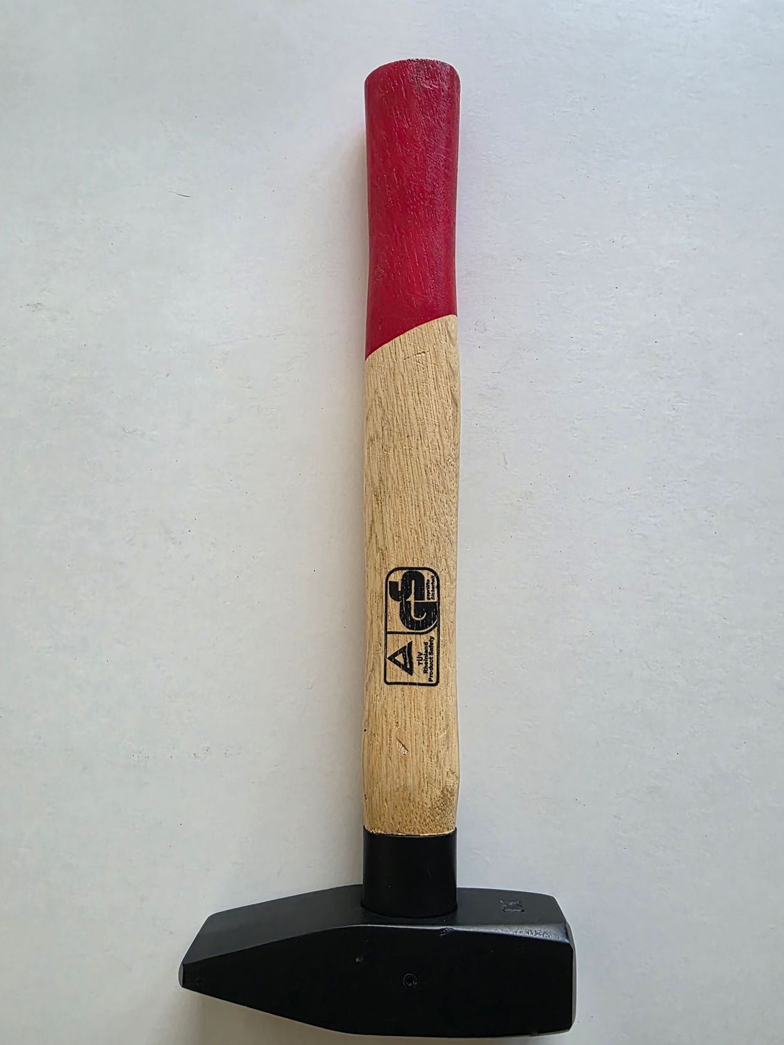 Schlosserhammer mit Eschenstiel und Stielschutzhülse 1000g