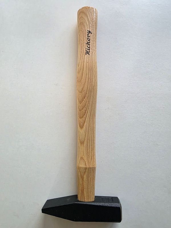 Schlosserhammer mit Hickorystiel 300g