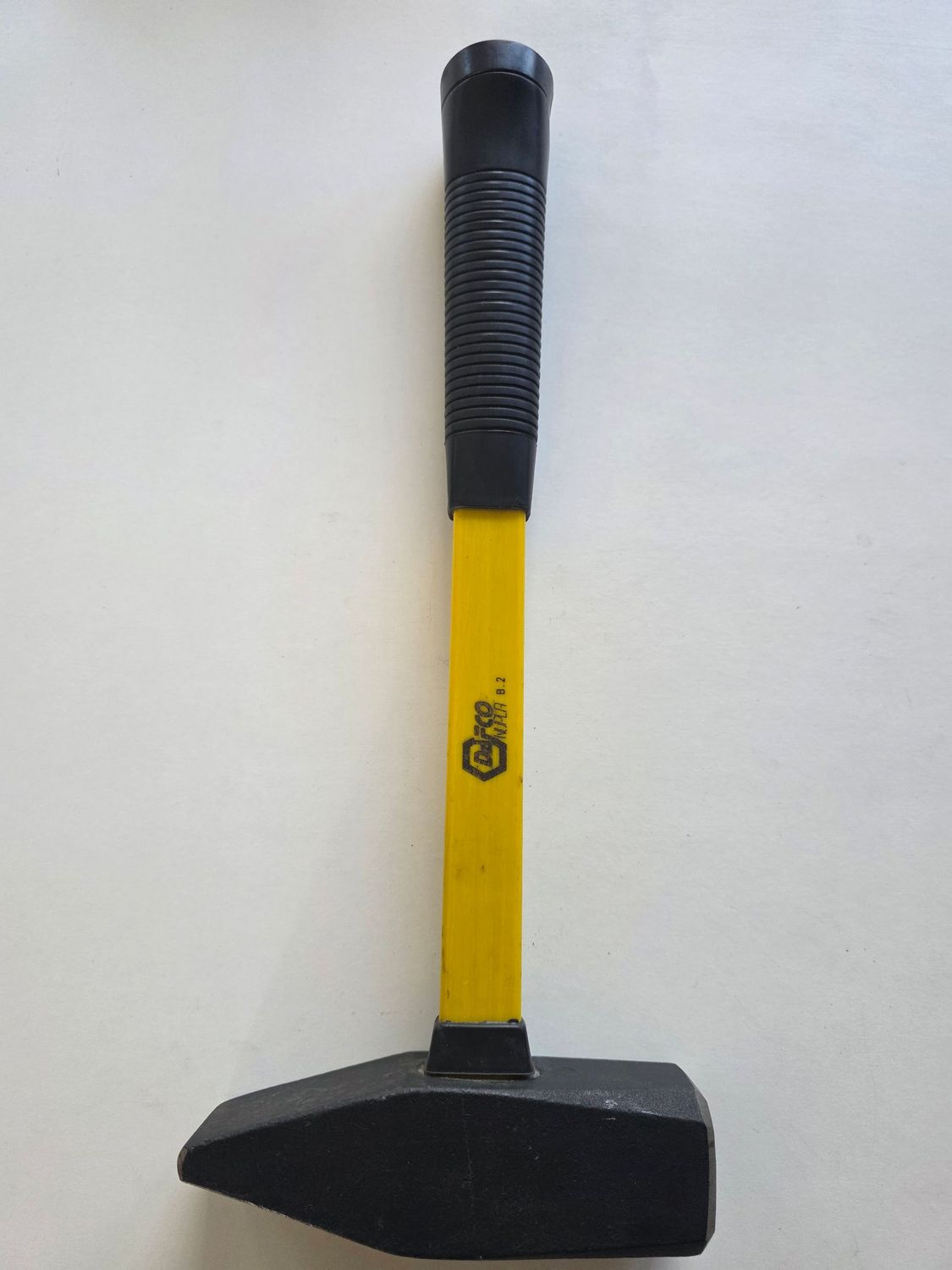 Schlosserhammer mit Fiberglasstiel 1500g