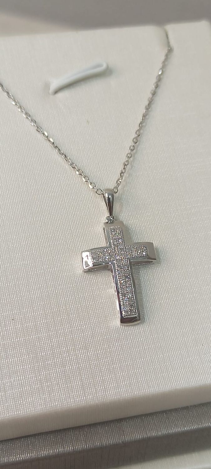 Collar Cruz Diamantes