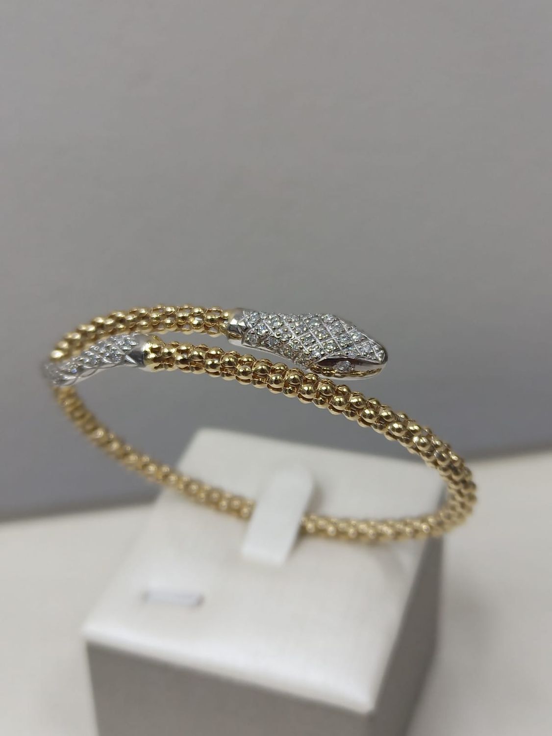 Pulsera Serpiente Diamantes