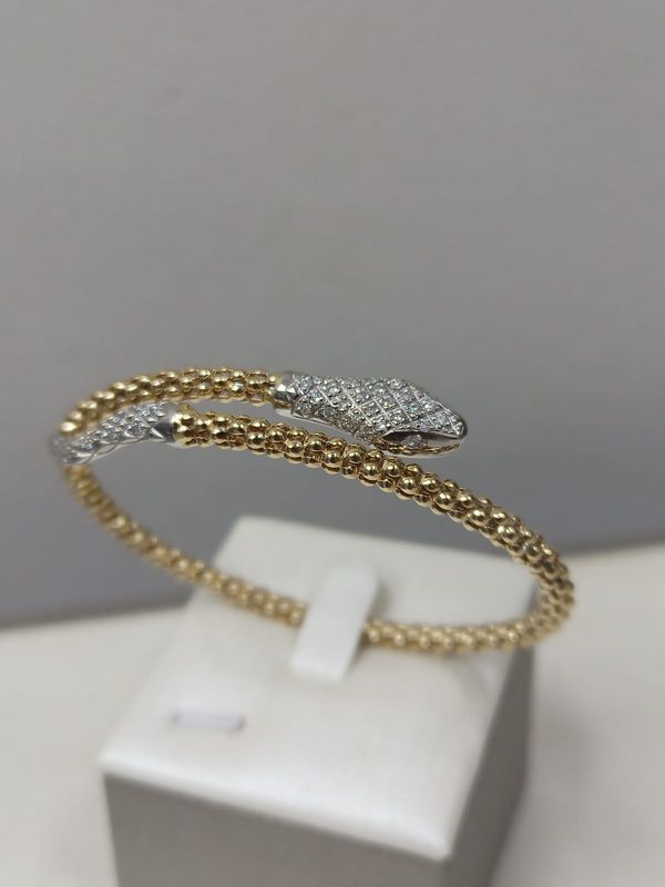 Pulsera Serpiente Diamantes