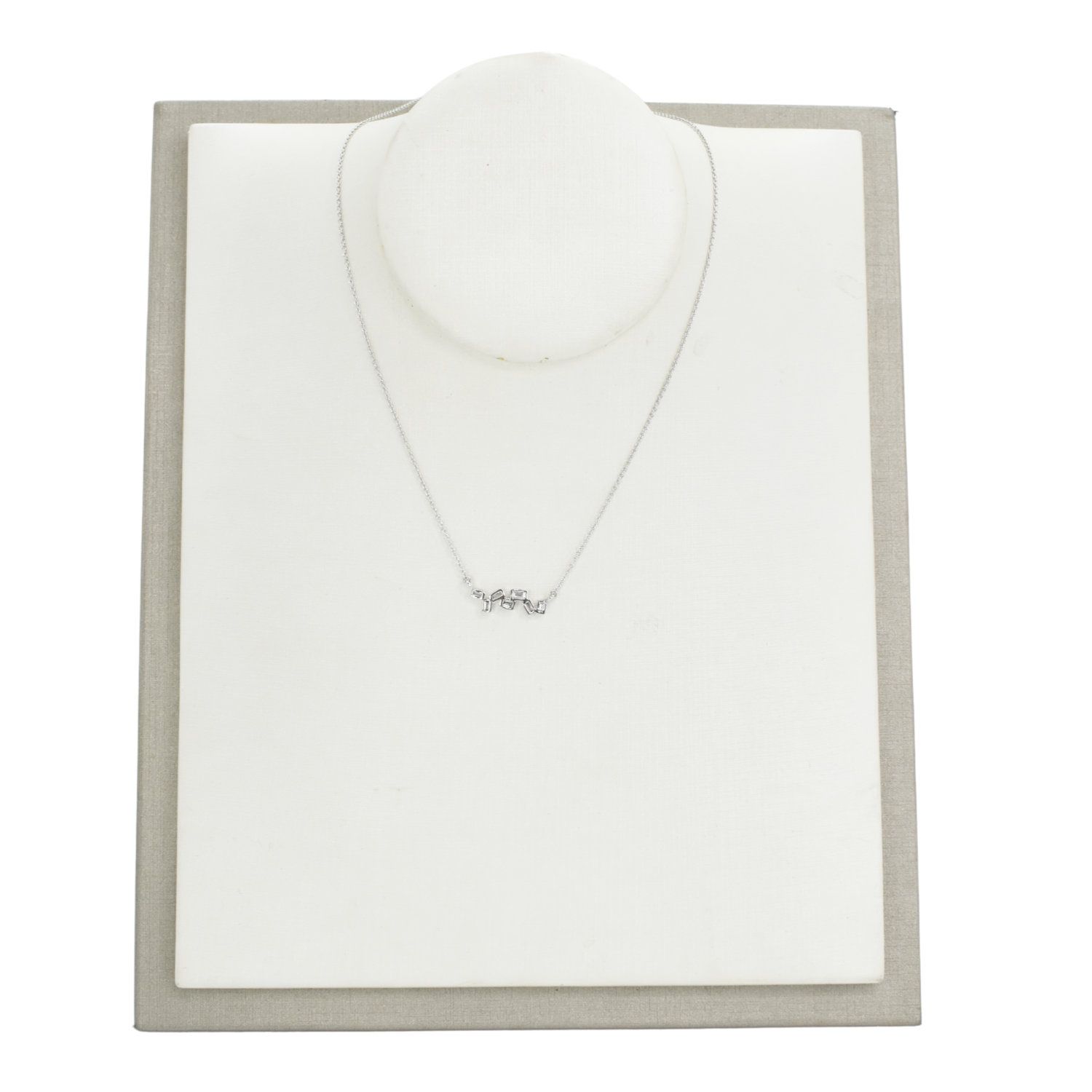 Collar Diamantes Baguettes