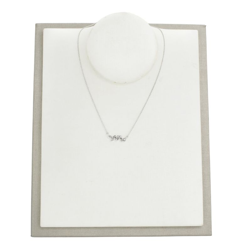 Collar Diamantes Baguettes