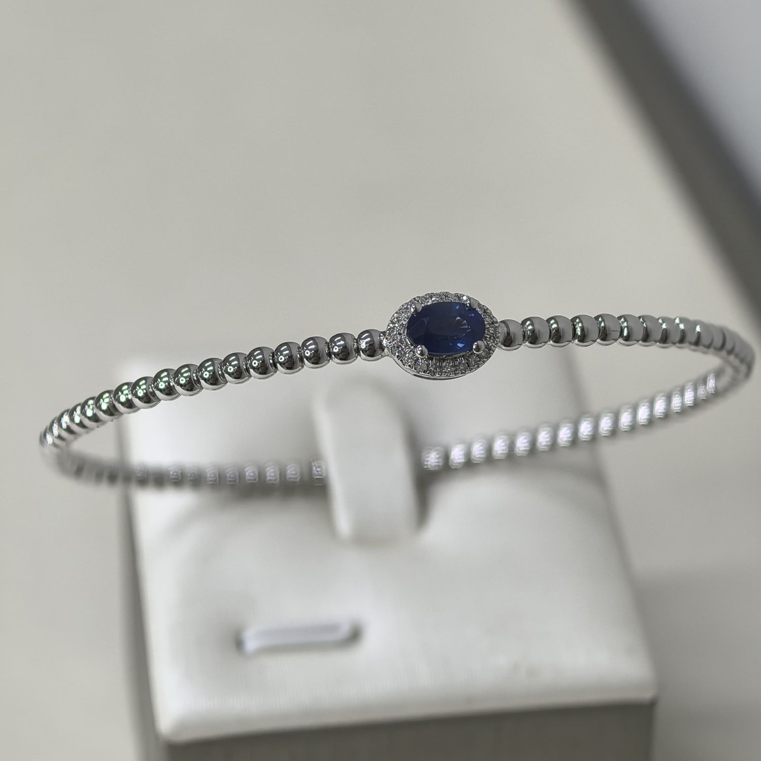 Pulsera Zafiro y Diamantes