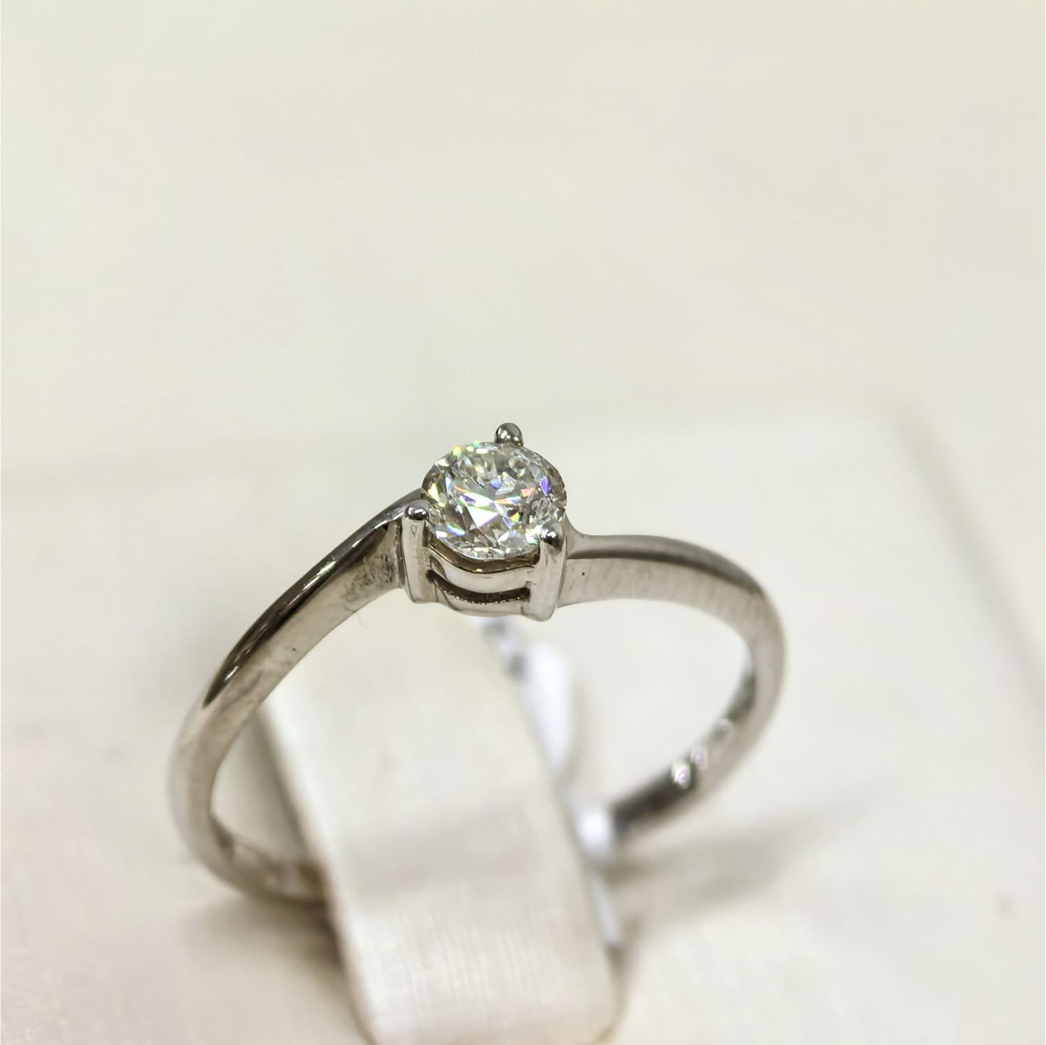 Anillo Solitario Diamante
