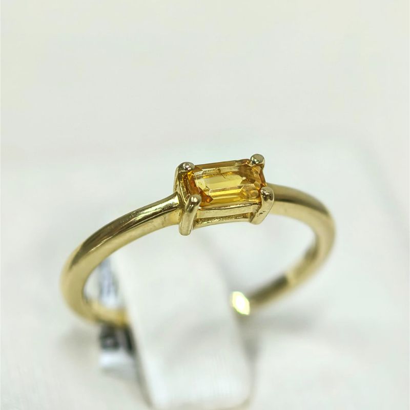 Anillo Citrina