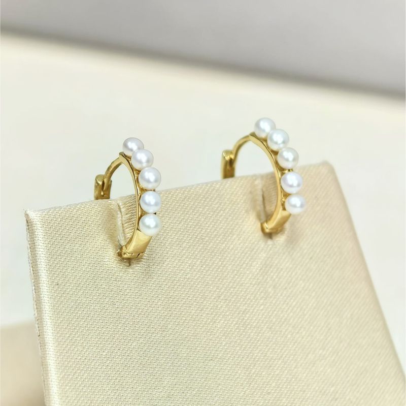 Aretes Perlas