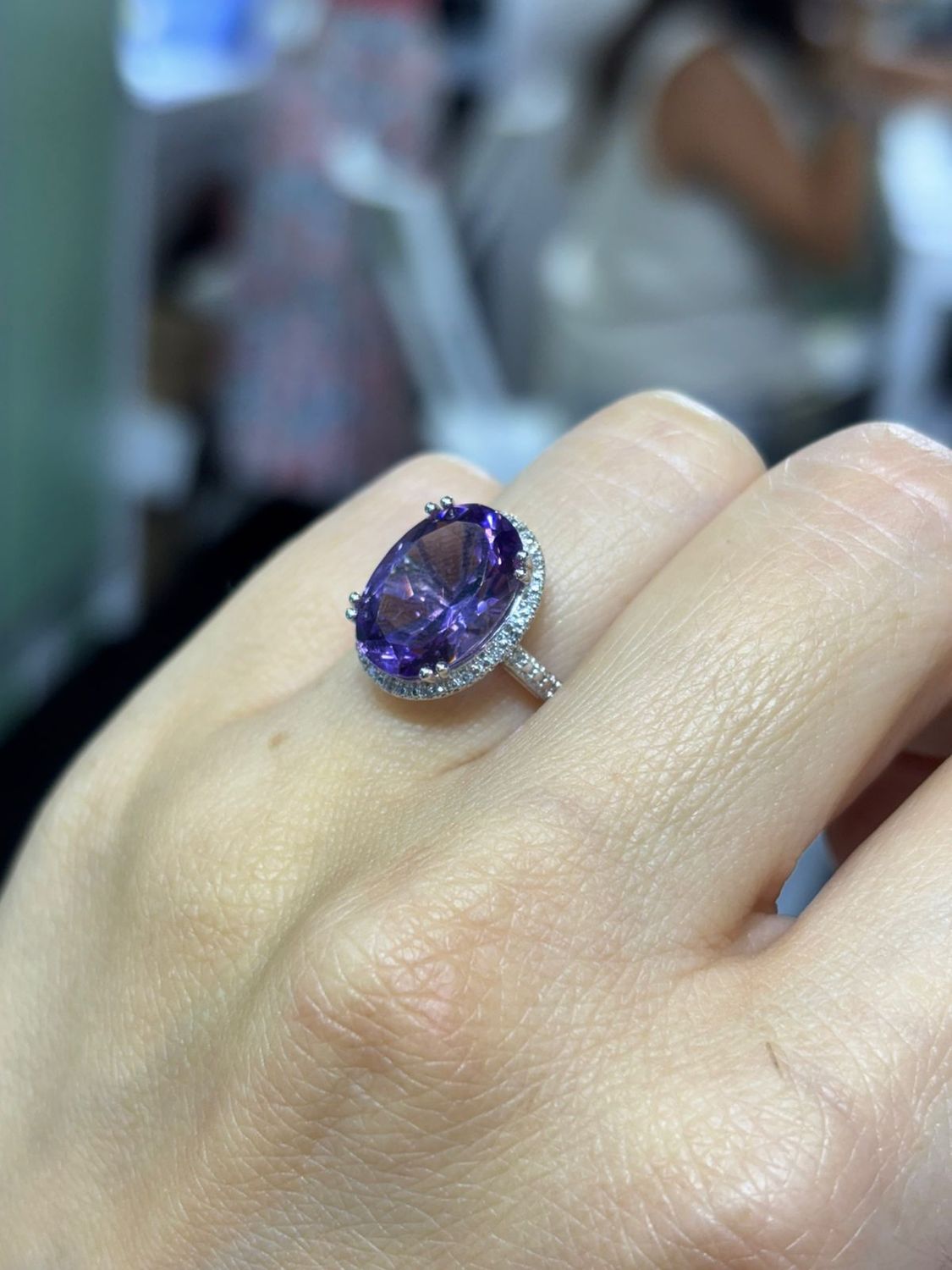 Anillo Amatista