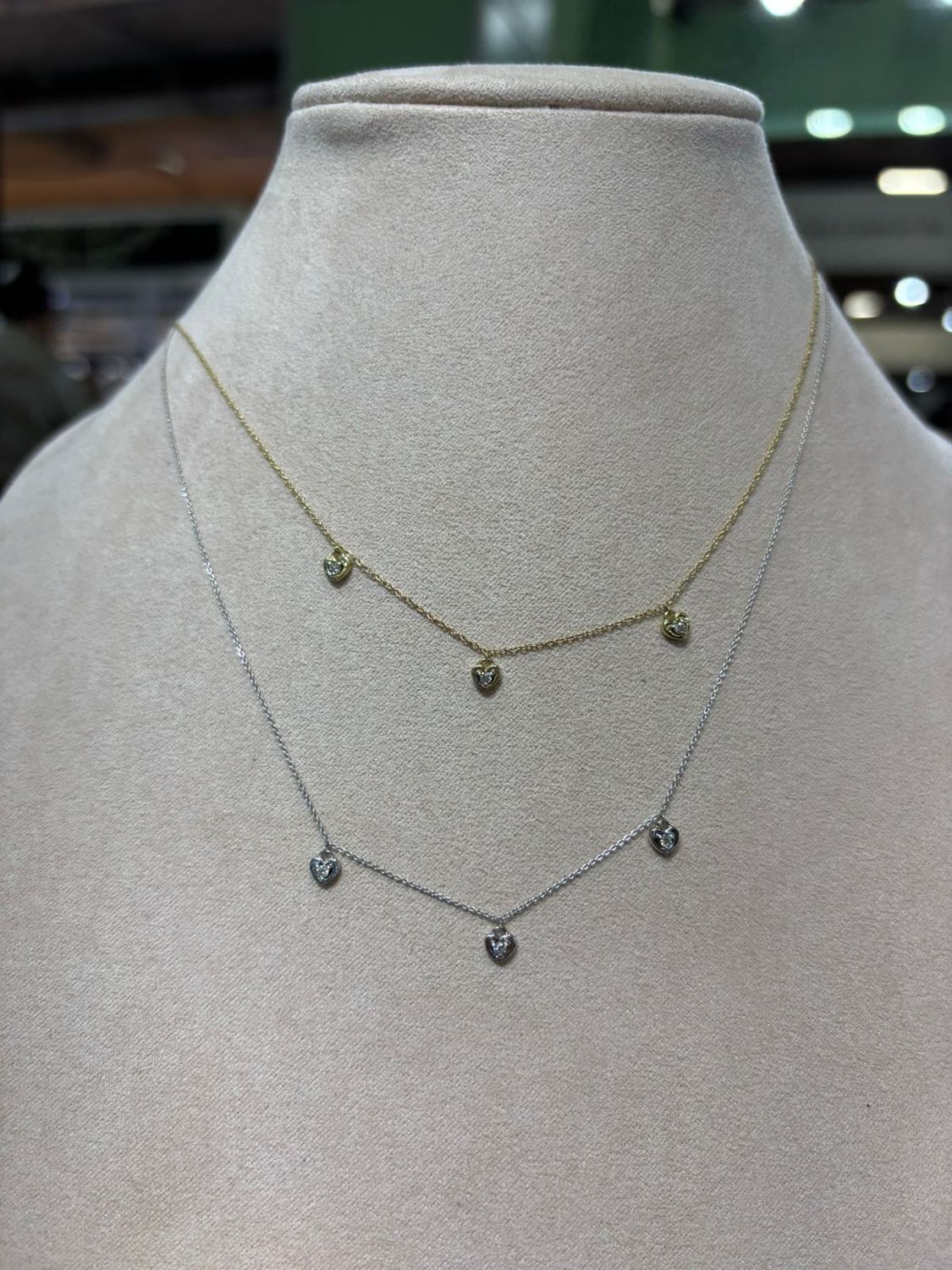Collar Diamantes Corazón