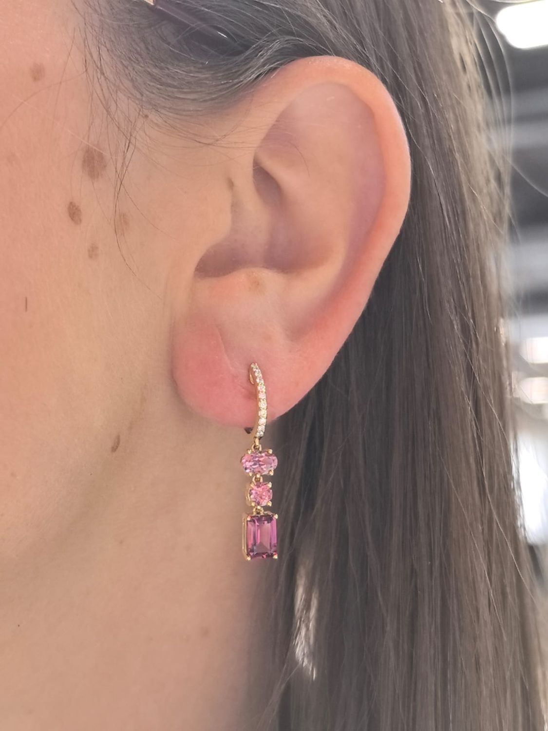 ​Aretes Turmalinas