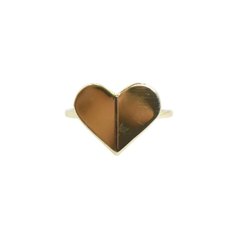 ​Anillo Corazón en Oro Italiano