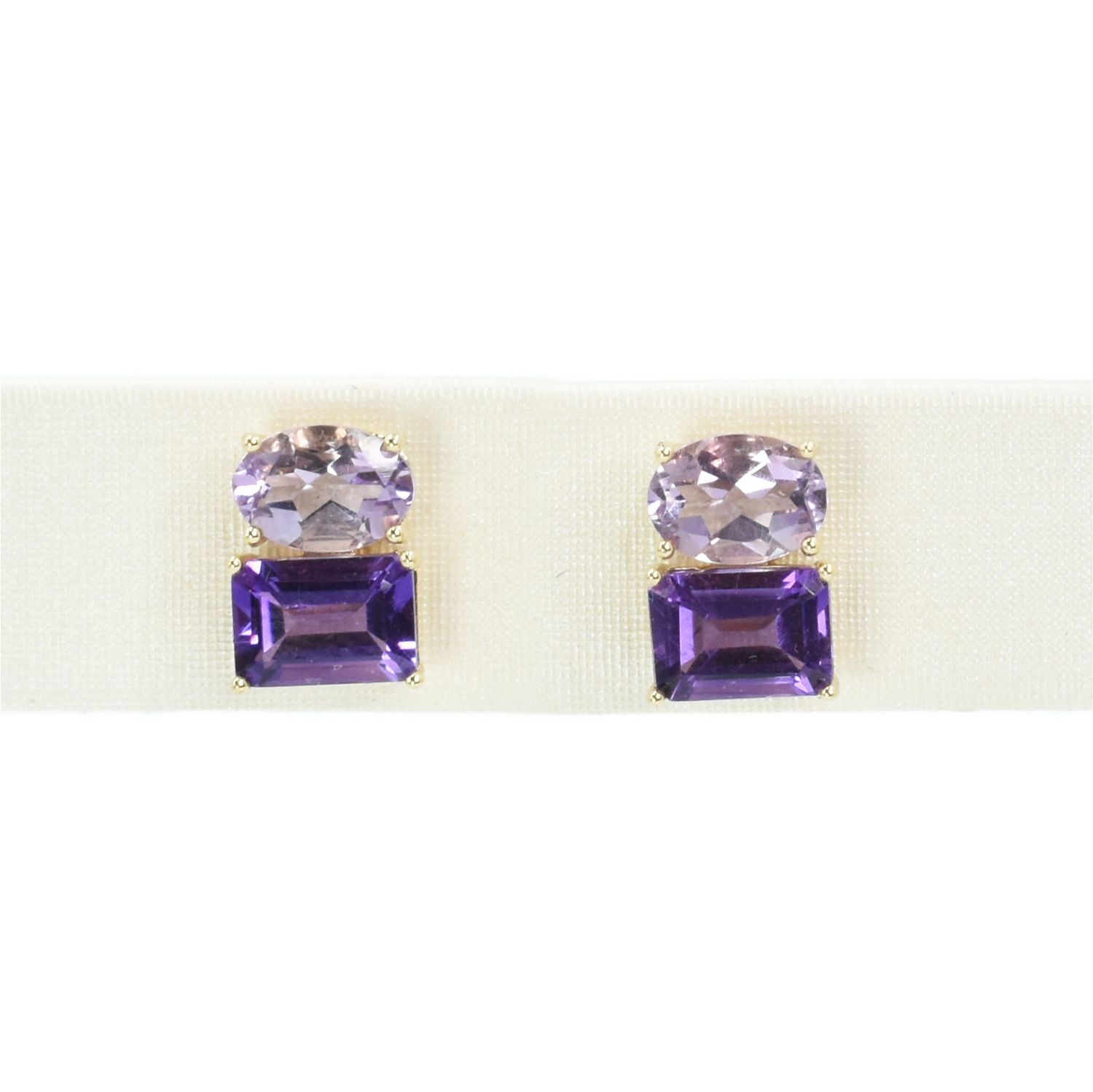 Aretes Amatistas