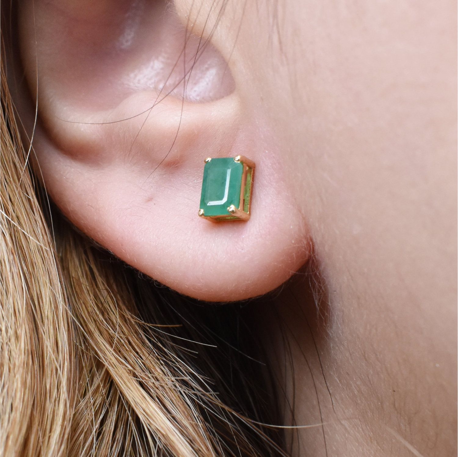 Aretes Esmeraldas
