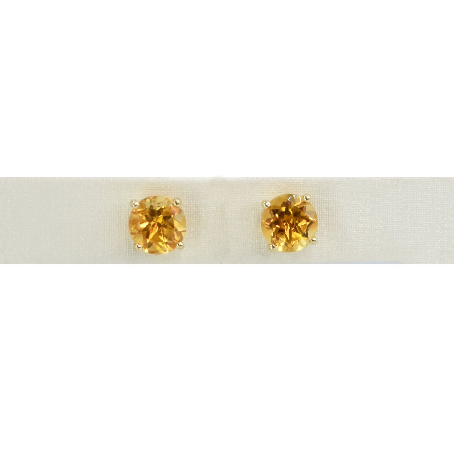 Aretes Citrinas
