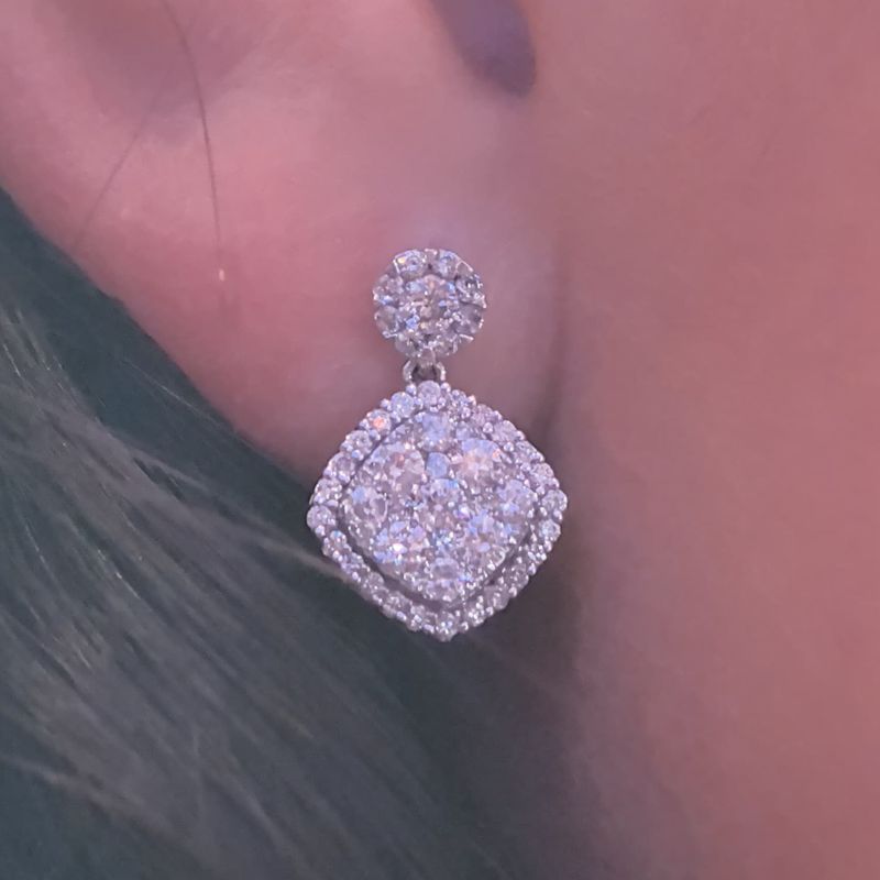 Aretes Diamantes