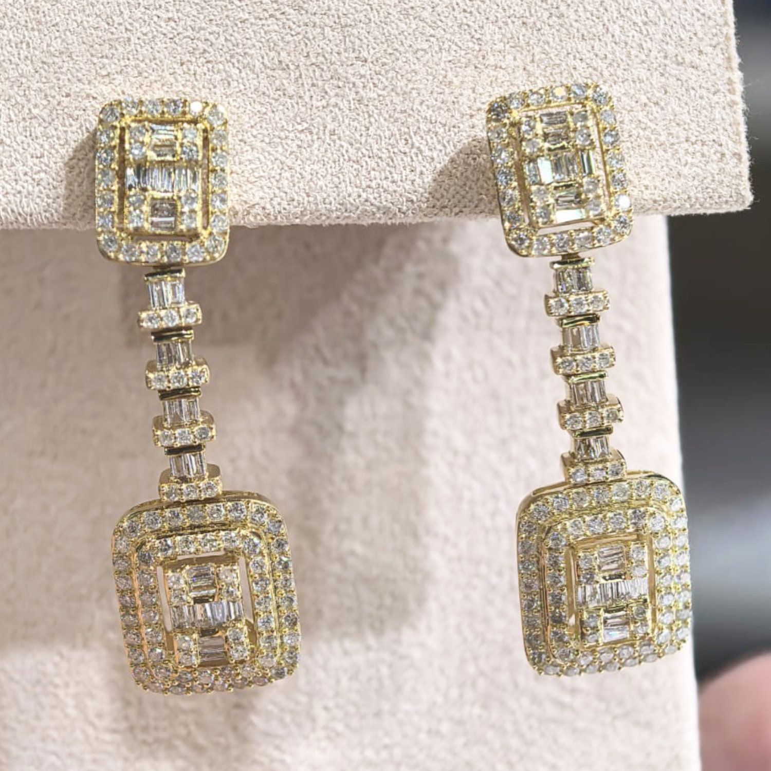 ​Aretes Diamantes