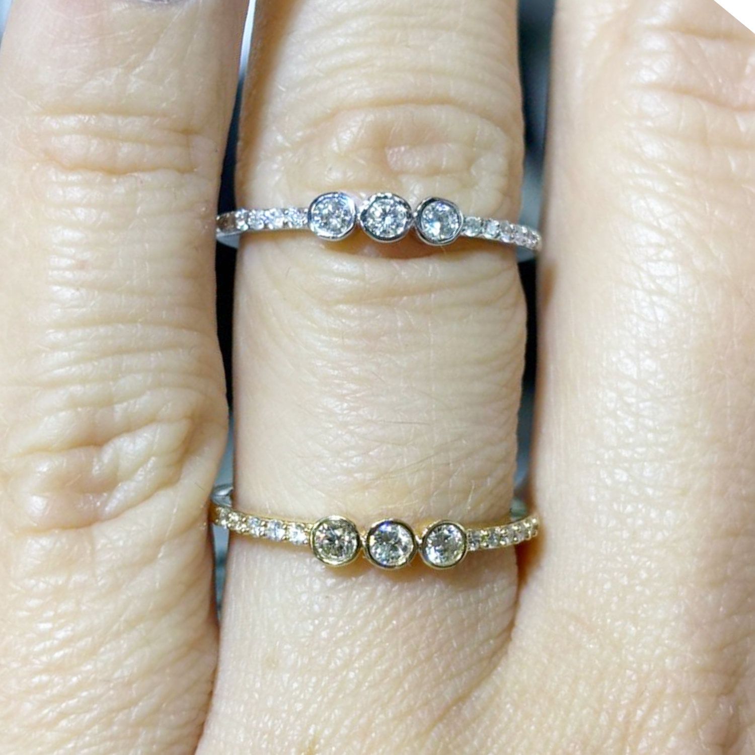 Anillo Diamantes