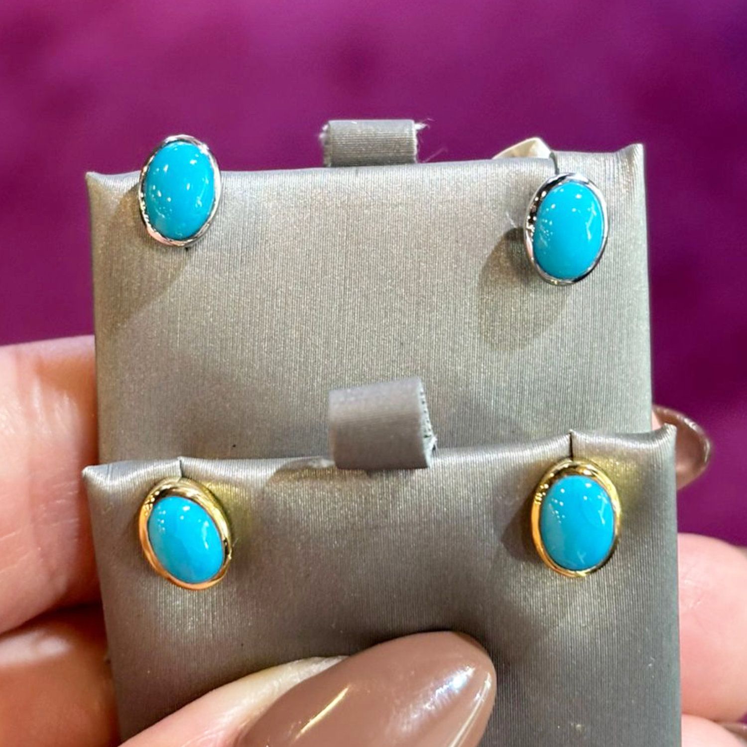 Aretes Turquesas