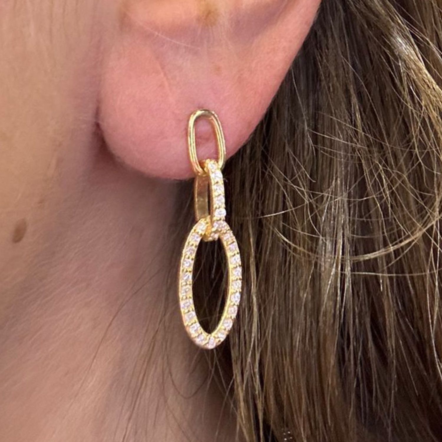 ​Aretes Diamantes