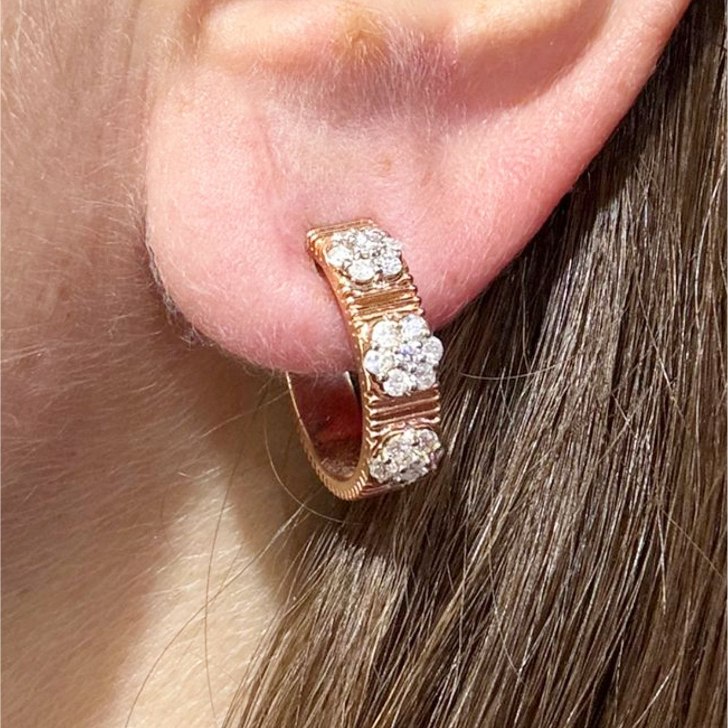 Aretes​ Diamantes