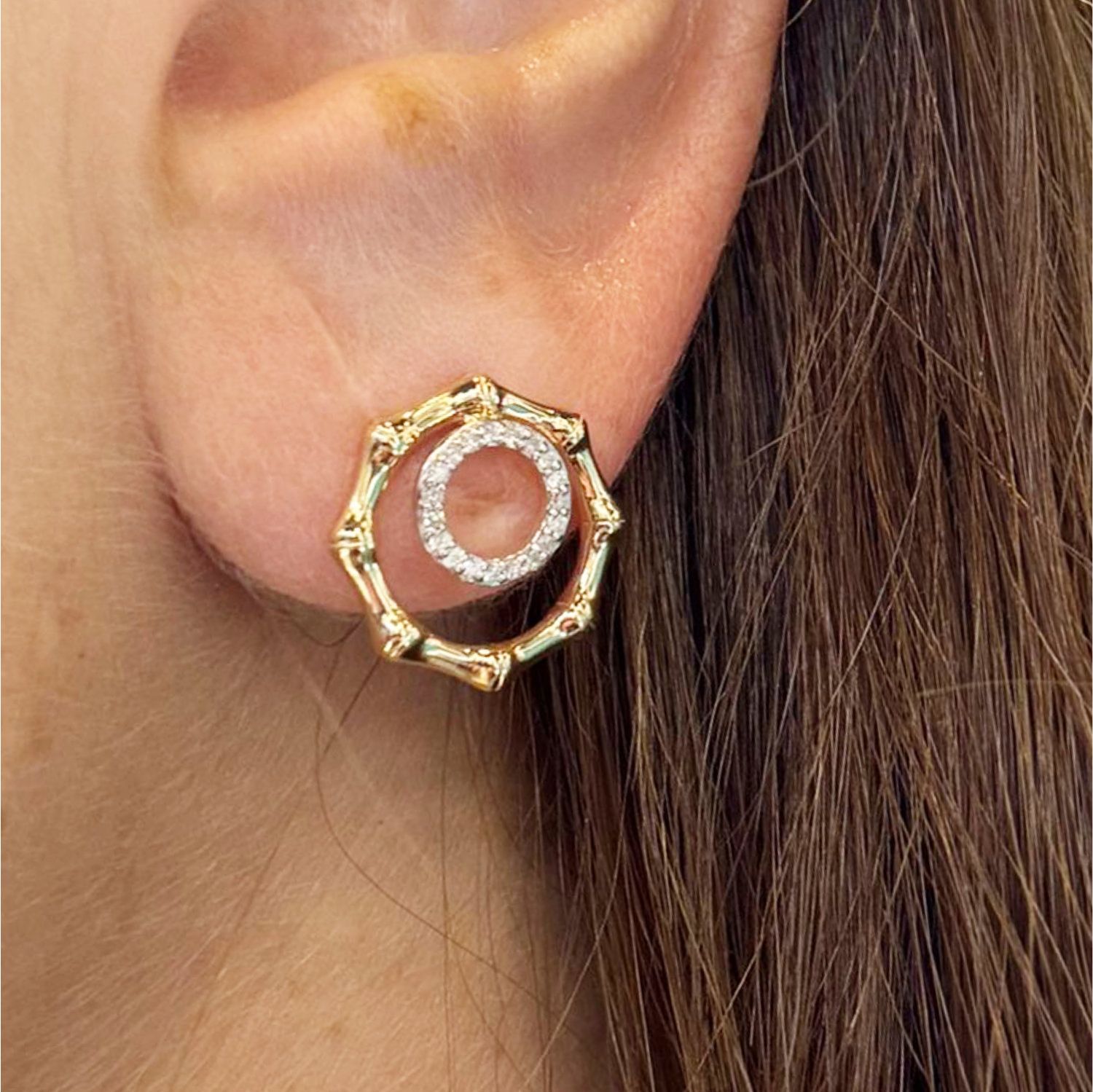 ​Aretes Diamantes