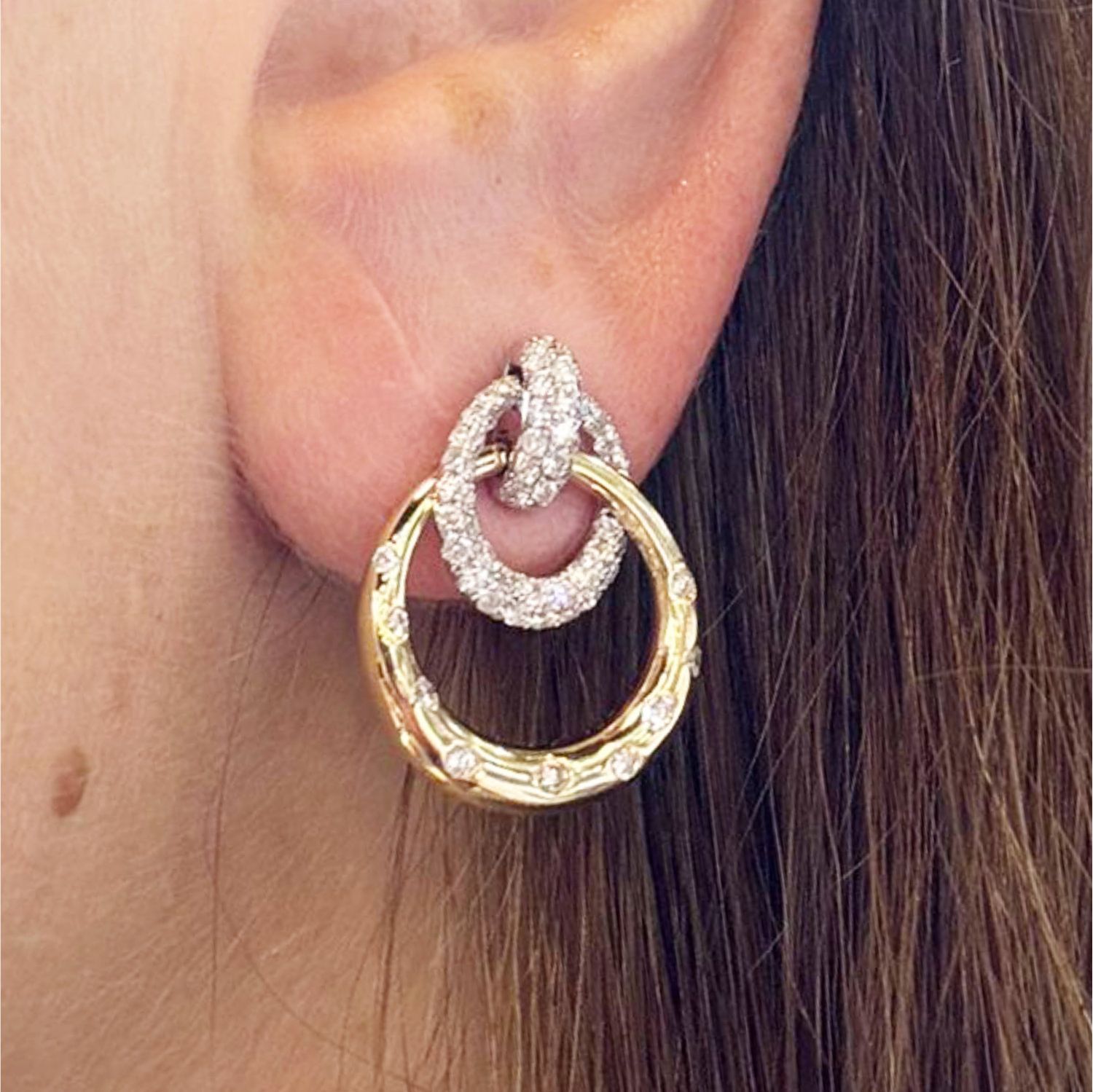 Aretes Diamantes