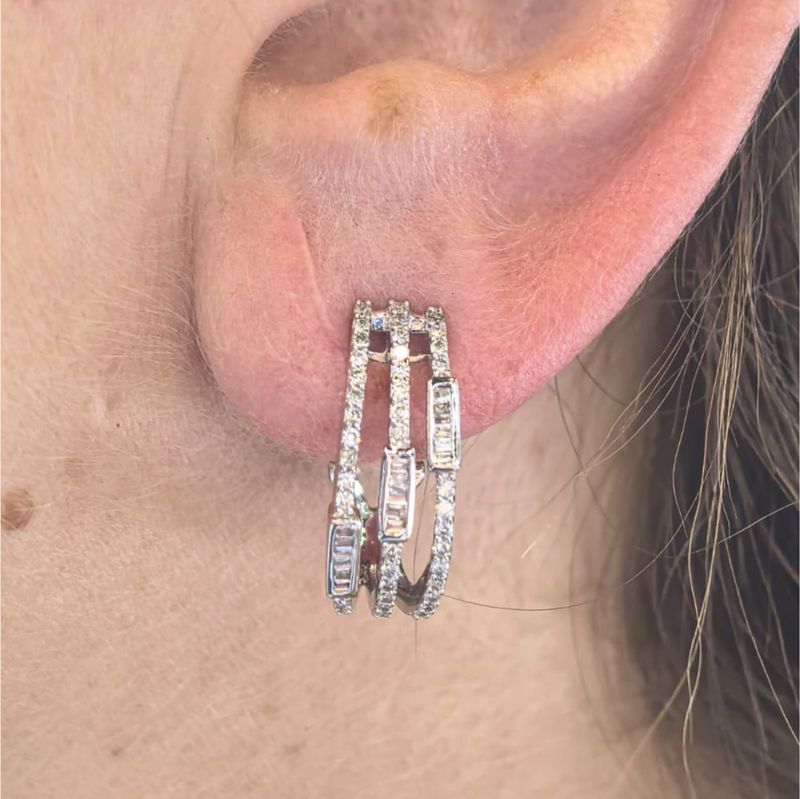 Aretes Diamantes