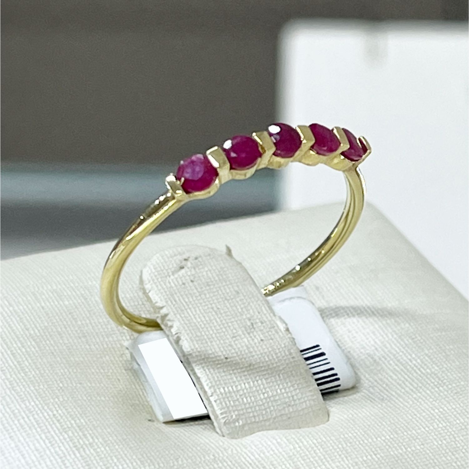 Anillo Churumbela Rubíes