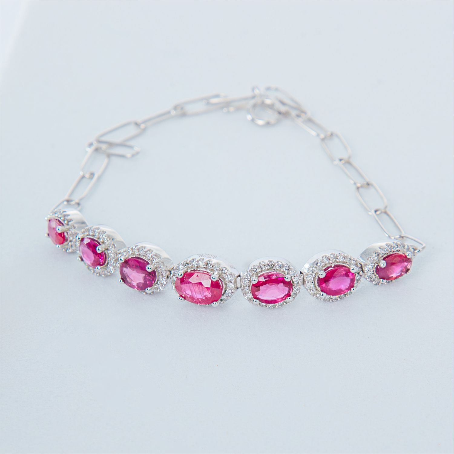 ​Pulsera Rubíes y Diamantes