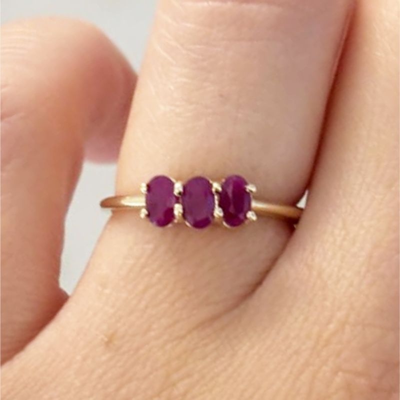 ​Anillo Rubíes